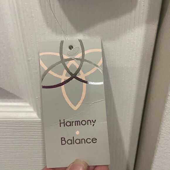 Harmony Balance NWT women’s long sleeve turtleneck gray cardigan size small​​ - Picture 8 of 11